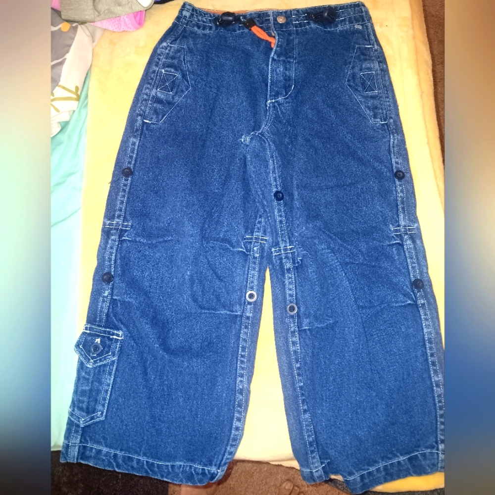Boys size xsmall (4), Utility jeans